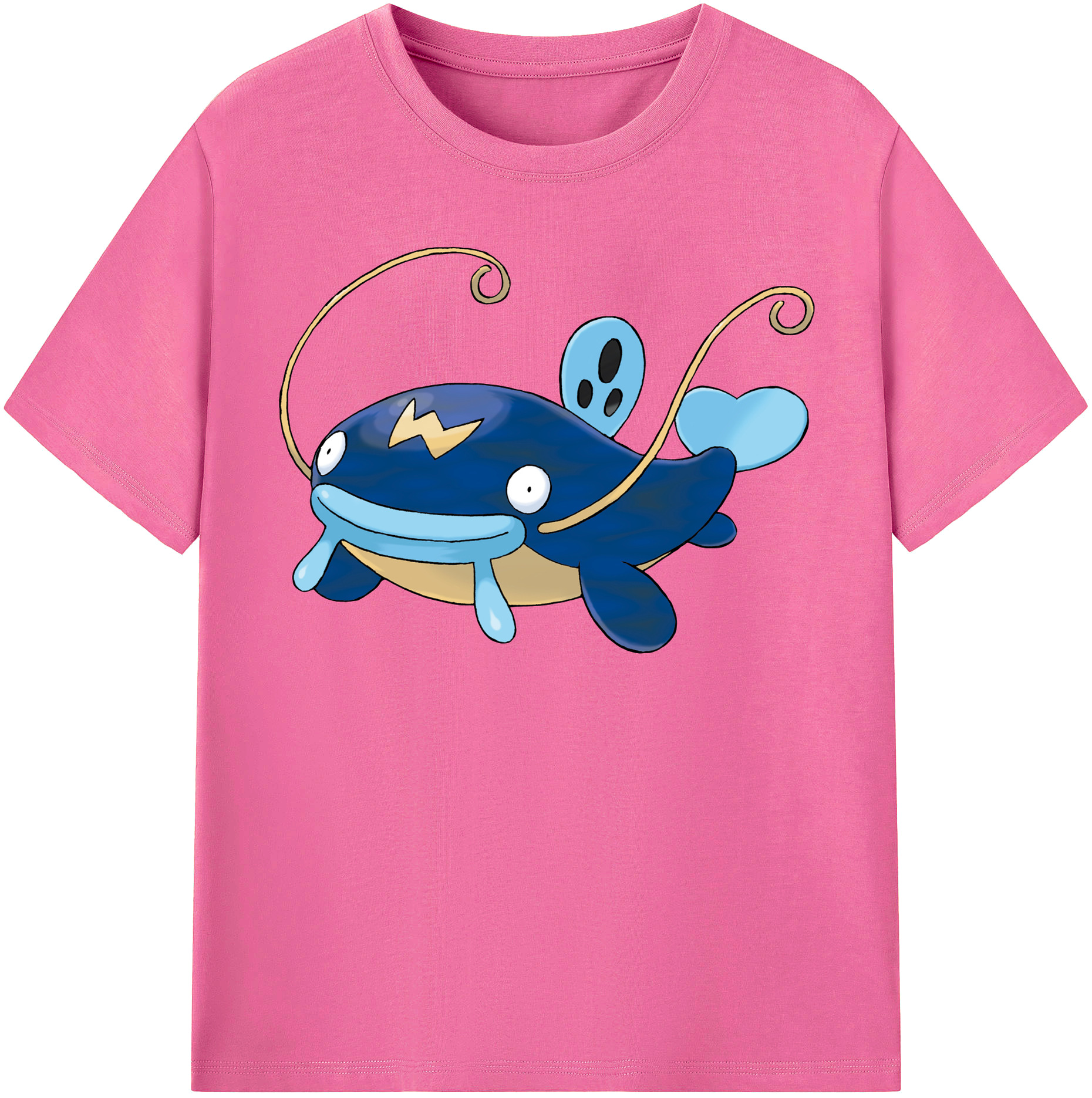 （画像用） ポケットモンスター Pokémon レディースカジュアルプリントTシャツ（綿100％）